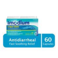 Imodium - Liquid Gels, 60 Each