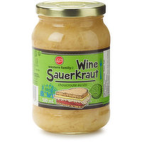 Western Family - Wine Sauerkraut, 500 Millilitre