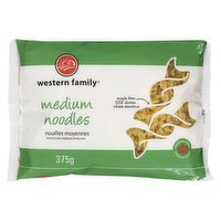 Western Family - Medium Noodles, 375 Gram