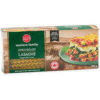 western Family - Noodles - Oven Ready Lasagne, 375 Gram