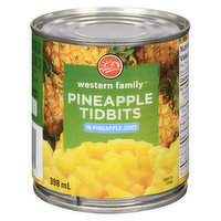 Western Family - Pineapple Tidbits