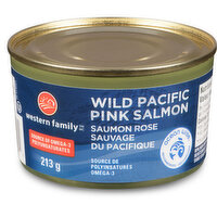 Western Family - Wild Pacific Pink Salmon, 213 Gram