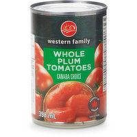 western Family - Tomatoes - Italian Plum, 398 Millilitre