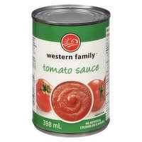 Western Family - Tomato Sauce, 398 Millilitre