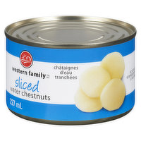 Western Family - Sliced Water Chestnuts