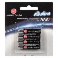 Western Family - Alkaline Batteries - AAA