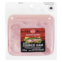 Western Family - Sliced Cooked Ham, 175 Gram