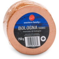 western Family - Bologna Chunks, 750 Gram