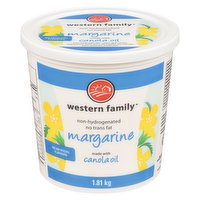 Western Family - Margarine - Non Hydrogenated with Canola Oil