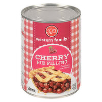 Western Family - Cherry Pie Filling, 540 Millilitre