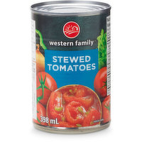 Western Family - Tomatoes - Stewed, 398 Millilitre