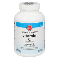 Western Family - Vitamin C - 1000mg, 100 Each