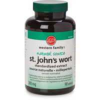 Western Family - St. Johns Wort 300mg, 90 Each