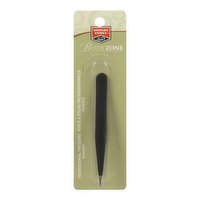 western Family - Bodyzone Professional Pointed Tweezer - Black, 1 Each