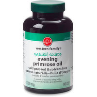 Western Family Western Family - Evening Primrose Oil 1000mg, 90 Each