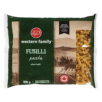 western Family - Fusilli Pasta, 900 Gram