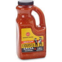 Western Family - Exquisita - Medium Salsa, 1.89 Litre