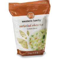 western Family - Parboiled White Rice, 2 Kilogram