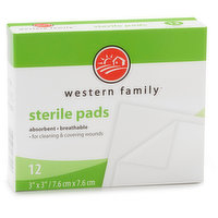 western Family - Sterile Pads