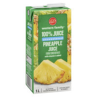 Western Family - Pineapple Juice Unsweetened
