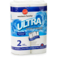 Western Family - Paper Towels - Ultra Paper Towels 2 Pack