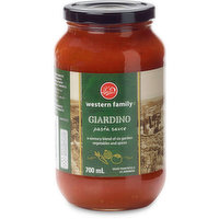 western Family - Giardino Pasta Sauce, 700 Millilitre