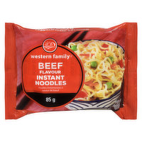 Western Family - Instant Noodles - Beef Flavour, 85 Gram