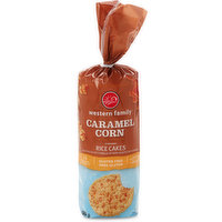 Western Family - Rice Cakes Caramel Corn, 186 Gram
