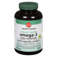 Western Family - Omega-3 Super Concentrate 1170mg, 90 Each