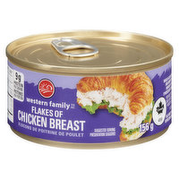 Western Family - Flakes of Chicken Breast, 156 Gram