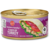 western Family - Flakes of Turkey, 156 Gram