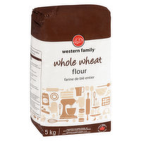 western Family - Whole Wheat Flour, 5 Kilogram