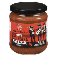 Western Family - Hot Exquisita Salsa, 430 Millilitre