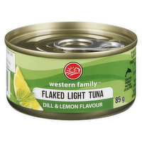 Western Family Western Family - Flaked Light Tuna Lemon & Dill, 85 Gram