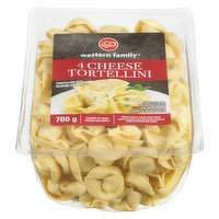 Western Family - Four Cheese Tortellini, Fresh, 700 Gram