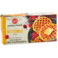 western Family - Buttermilk Waffles