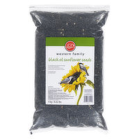 western Family - Black Oil Sunflower Seeds, 4 Kilogram