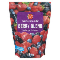 western Family - Frozen Fruit - Berry Blend