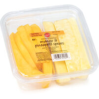 western Family - Pineapple And Mango Spears, 340 Gram