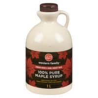 western Family - 100% Pure Maple Syrup Dark