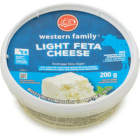 Western Family - Feta Cheese Light, 200 Gram