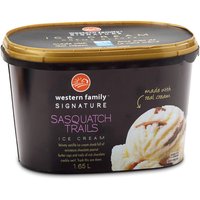 Western Family - Signature Sasquatch Trails Ice Cream, 1.65 Litre