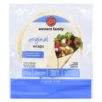 western Family - Original Wraps Medium, 8 Each