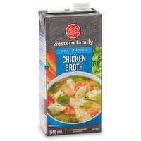 Western Family - Chicken Broth No Salt Added
