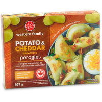 Western Family Western Family - Perogies - Potato & Cheddar Cheese, 907 Gram
