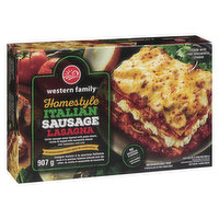 western Family - Homestyle Meat Lasagna Italian Sausage