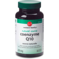 Western Family - Coenzyme Q10, 60 Each