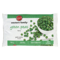 western Family - Frozen Vegetables - Green Peas, Fancy