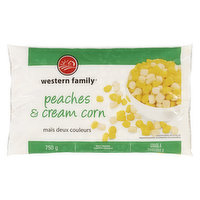 western Family - Frozen Vegetables - Peaches & Cream Corn, 750 Gram