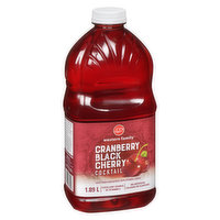 Western Family - Cranberry Black Cherry Cocktail, 1.89 Litre